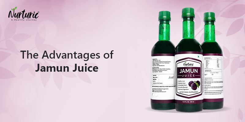What are the advantages of jamun juice?