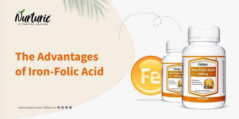 What are the advantages of iron-folic acid capsules