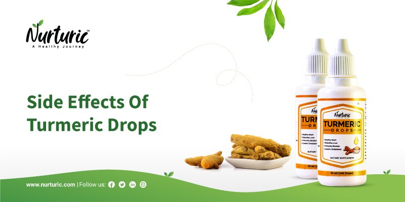 What are the drawbacks of turmeric drops