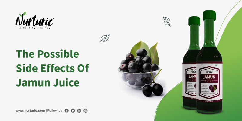What are the side effects of jamun juice